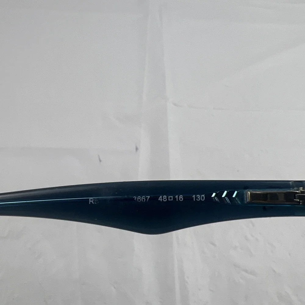 Ray-Ban RB 1555 3667 Eyeglasses Frames Youth Blue Full Rim 48-16-130 Frames Only